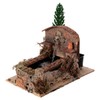Holyart Fountain with Tree for Nativity Scene, 15 x 10
