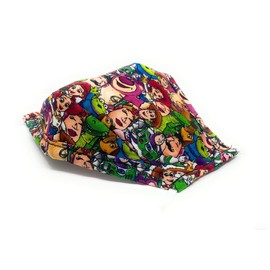 Maskara by BengC Buzz Woody Jessie Rex KIDS Face Mask - Nose Wire Clip - Filter Pocket - Triple Layer Cotton - 3D Fit
