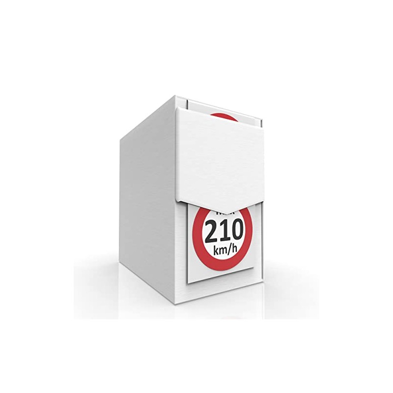 AUPROTEC Speed Sticker, Winter Tyre Sticker, 160-240 km/h