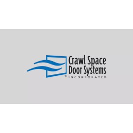 Crawl Space Recessed Foundation Vent Cover - Fits 8" H x 16" W Openings (Black)