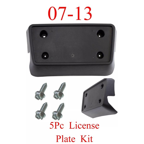 Aftermarket Products GM1068120 5Pc 07 13 Chevy Silverado Front License