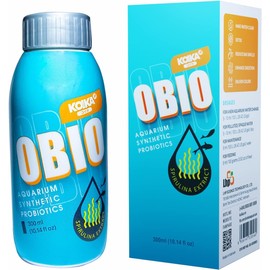 KOIKA OBIO Aquarium Water Treatment, Quick Effect (After 8-10 Hours), Improvement of Digestion and Immune Systems, Enhance Growth of Fish & Shrimp (Liquid, 750ml (25.36 fl oz))