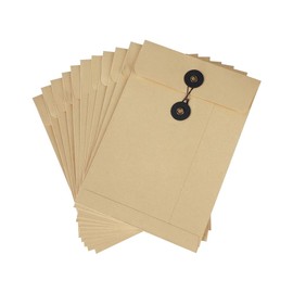 A5 Envelopes, Square No. 6, Color Envelopes, Set of 10, Non-Shaped Mail, Cardboard, No Mailing Frames, Kraft Envelopes, Ticket Holder, Receipts, Organization, Storage, Envelope Type, A5 File Storage
