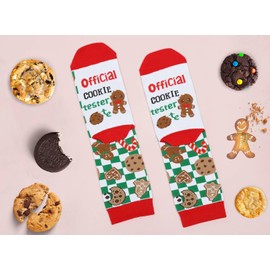 IRISGOD Funny Christmas Socks for Men & Women - Novelty Xmas Gifts - Cool Stocking Stuffers