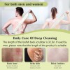Jopplim Natural Loofah Sponge Back Scrubber for Bath Shower, Exfoliating