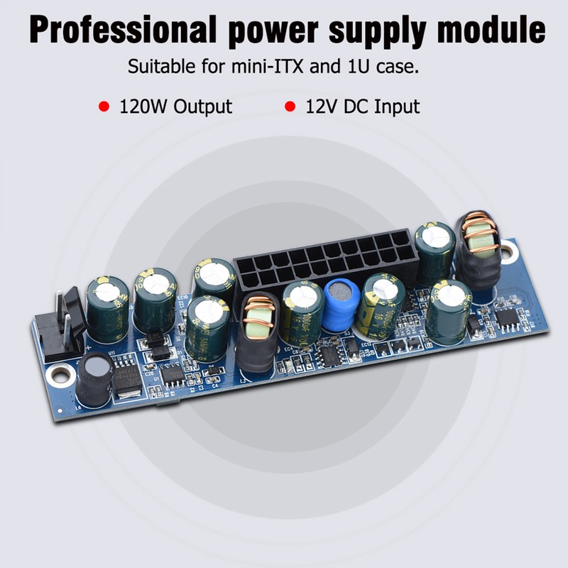 DC 12V 120W PSU Computer PC Power Supply Module with