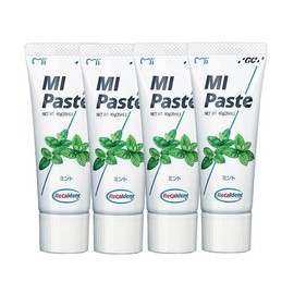 Jessie (GC) Dental MI Paste 1.4 oz (40 g) x 4 Bottles (Mint)