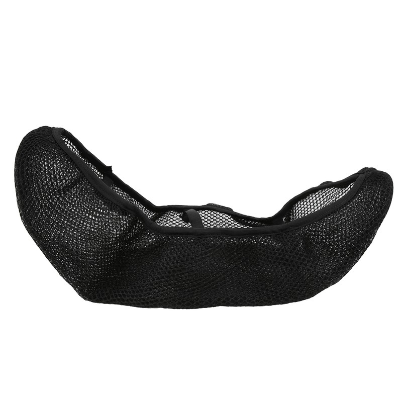 Motorcycle Seat Covers 3 Dimensional Breathable Design Mesh Black Replacement