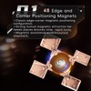 Moyu Mirror Cube 3x3 Speedcube Magnetic Stickerless, 3D Puzzle Cube