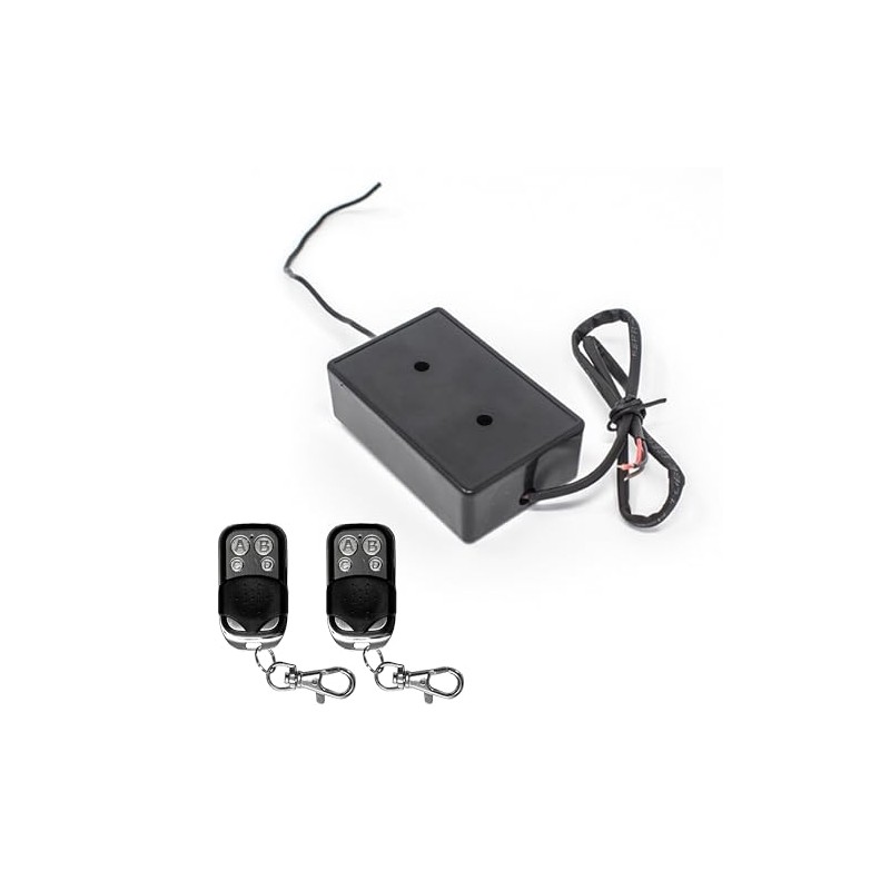 ALEKO Gate Garage Door External Receiver with 2 Remote Controls