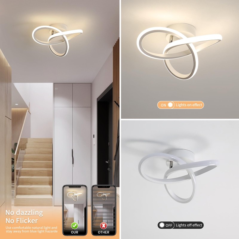 Toolight LED Ceiling Light, 22 W 2475 LM Ceiling Light