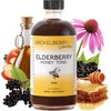 Mickelberry Gardens Elderberry Honey Tonic, Sambucus Syrup, Black Elderberry -