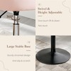LUE BONA Adjustable Vanity Stool, 360°Swivel Vanity Chair Stool for