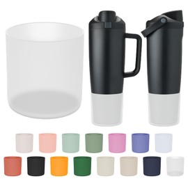 Silicone Higher Boot Compatible with Owala 30oz & 40oz FreeSip Sway Bottles & Tumblers, Large Protection Anti-Slip Bottom Cover Sleeve for Freesip Sway Tumbler and Bottle