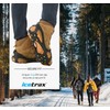 ICETRAX Pro Tungsten Grip Winter Ice Cleats for Shoes and