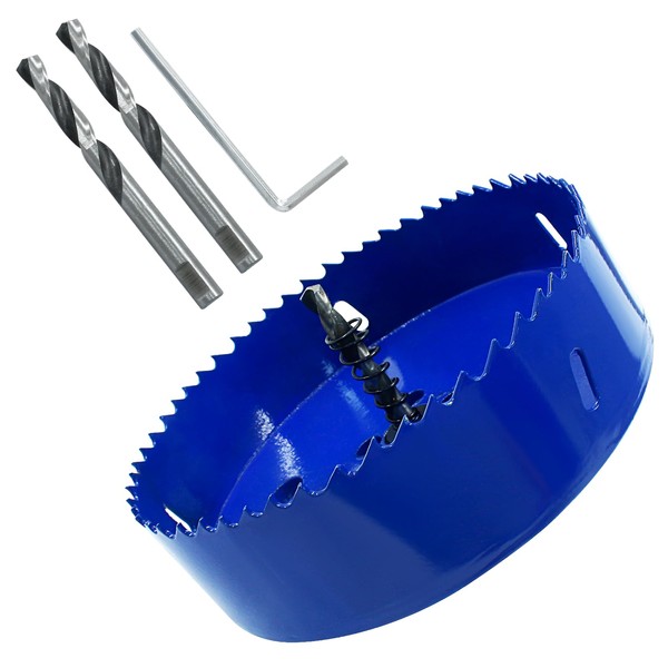 Luomorgo 133mm/5 1/4 inch Hole Saw, 1 1/4 inch Cutting