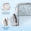9”-15.5” Adjustable Magnetic Air Deflector with Unique Surface for Sidewall,