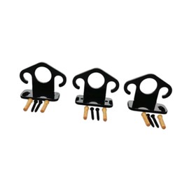 ａ aternee 3Pcs Wall Mount Workout Anchors, Resistance Band Wall Anchors, for Resistance Bands Physical Exercise