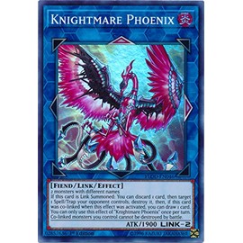 Knightmare Phoenix - FLOD-EN046 - Super Rare - 1st Edition - Flames of Destruction