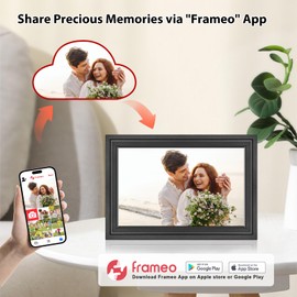 10" WiFi IPS Touch Screen 32GB Type C Smart Home Digital Photo Frame