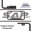 SAPart Forged Carbon Composite CF License Plate Frame Front Rear