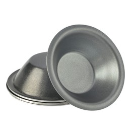 MALI'S 43026, Pasteis De Nata, 6 Moulds, Diameter 7 cm x Height 2.5 cm, Aluminium Coated