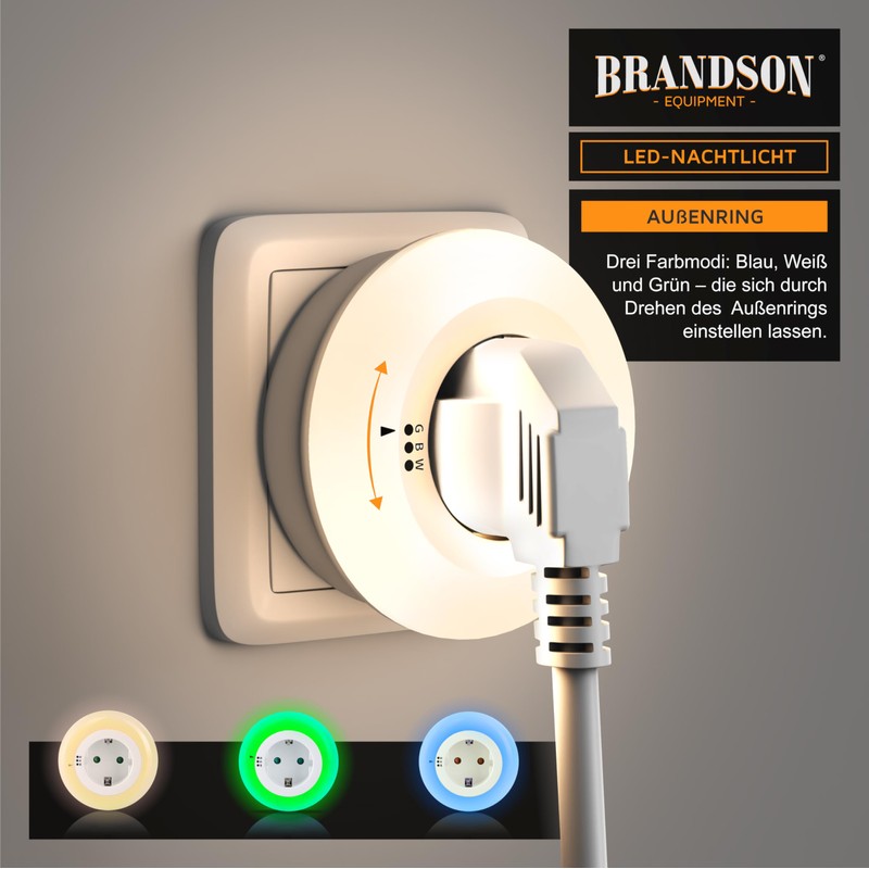 Brandson - Night light for the socket - LED night