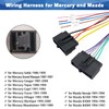 Fiegromech Radio Wiring Harness Adapter Compatible with Select Ford 1986-1997,