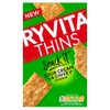 Ryvita Thins Snack It Sour Cream and Chive Flavour 125g