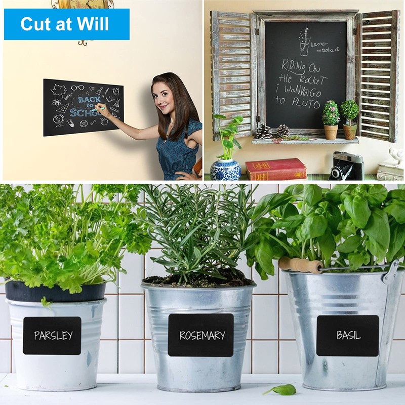 Extra Large Chalkboard Paper Roll Peel and Stick Chalk Board
