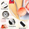 Lnjya Ice Cream Scoop Stainless Steel 5 cm, Ice Cream