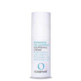 Oceanwell Biomarine Cellsupport Gesichtspflege Nourishing Cream 100ml â sensible + trockene Haut - Skincare Moisturizer Vegan Naturkosmetik â Neurodermitis / Schuppenflechte