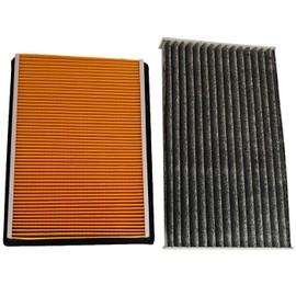 Engine & Cabin Air Filter Fit for 2011-2017 Nissan Juke L4 1.6L, 2017-2019 Sentra L4 1.6L, 2013-2019 Sentra L4 1.8L, Replace 16546-17B00 27891-1FC0A 1654617B00 278911FC0A