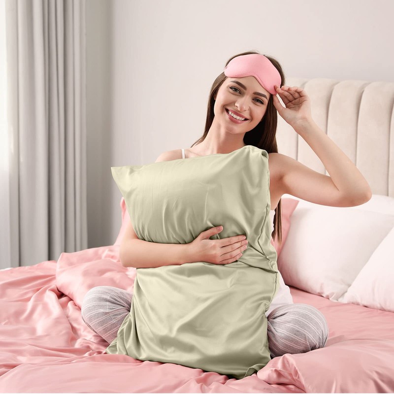 Royal Comfort Pillowcase 100% Pure Silk One Pack Soft Luxury