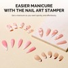 MelodySusie Nail Stamper Kit, Silicone French Tip Stamp Tool, 1PC
