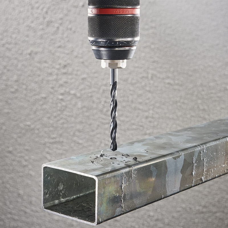 Wolfcraft Metal Drill Bit HSS Ground, silver, 7518010