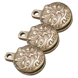 CORHAD Cute Keychain Vintage Brass Bell Pendant Craft Decor Retro Hanging Bell