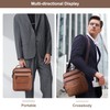 COSCOOA Shoulder Bag for Men Leather Man Purse Crossbody for