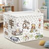 Winnie Baby Room Decor, Pooh Storage Nursery Basket With Hard