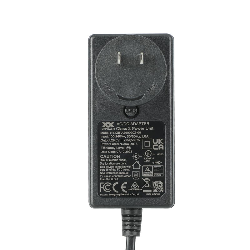 MineCtrl Recliner Power Supply, Model ZB-A290020Z-06 ZBPOWER AC/DC Switching Power