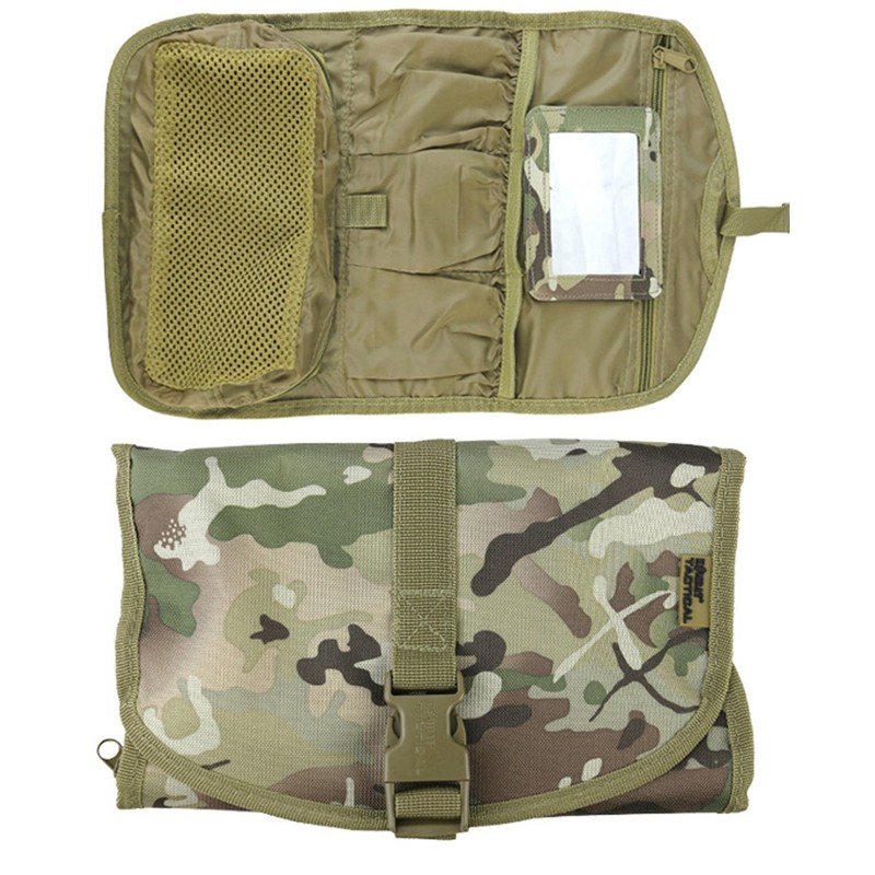 Kombat British Army Combat Zip Compact Hanging Camo Travel Shave