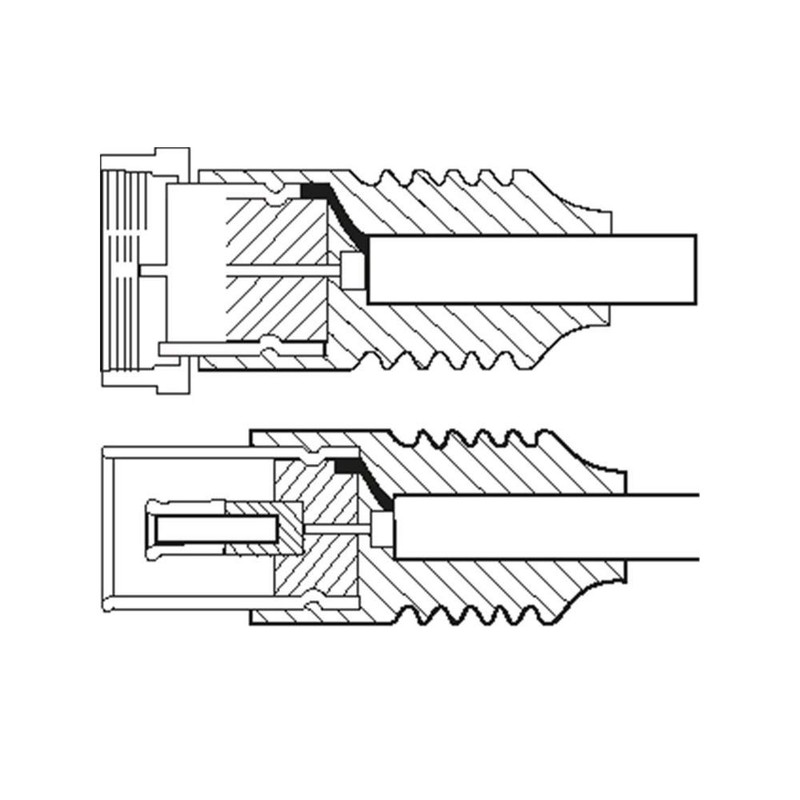 Goobay 11830 SAT Antenna Adapter Cable (<70 dB), 2X Shielded,