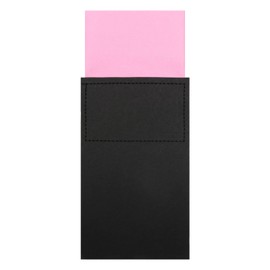 LJBFNN Pocket Squares for Men, Prefolded Mens Handkerchiefs Flat Handkerchief Pocket Square on Card for Suit Accessories (Pink)