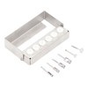 6pcs Dental Trephine Kit 4 To 10mm Surgery Tools Bur