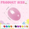 yptniginu Easter Eggs 2.4” - Green Fillable Easter Eggs -