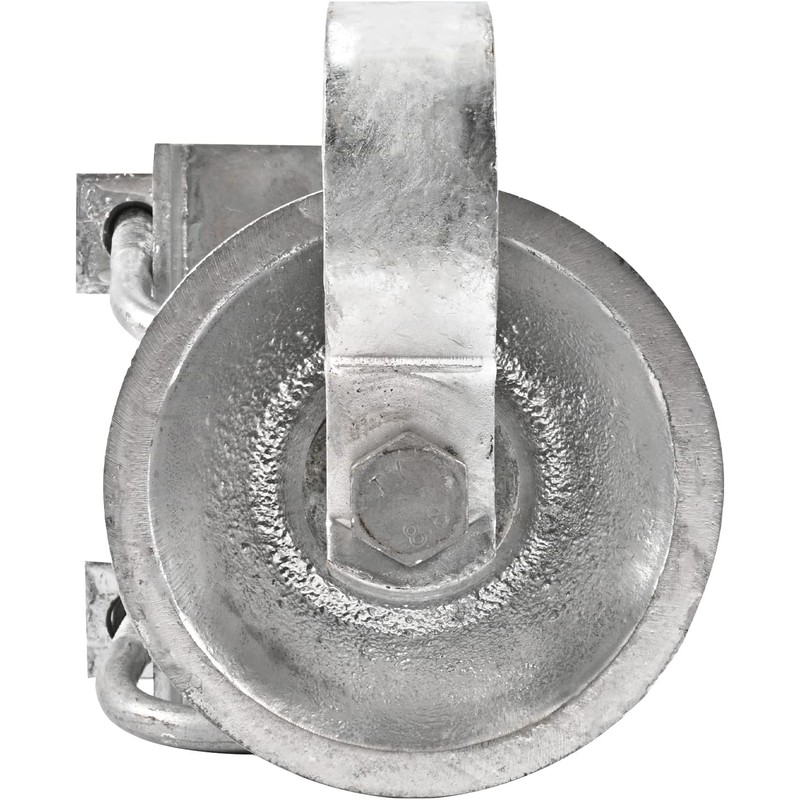 Chain Link Rolling Gate Track Sliding Gate Rollers Galvanized Steel