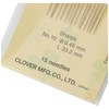 Clover Gold Eye Applique Needles - Size 10 15/Pkg