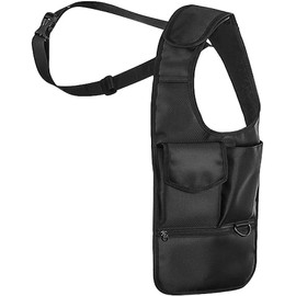 NewBEP Anti-thief Hidden Underarm Shoulder Bag Wallet Concealed Pack, Multi-purpose Men and Women Safety Storage Armpit Bag (Left shoulder)