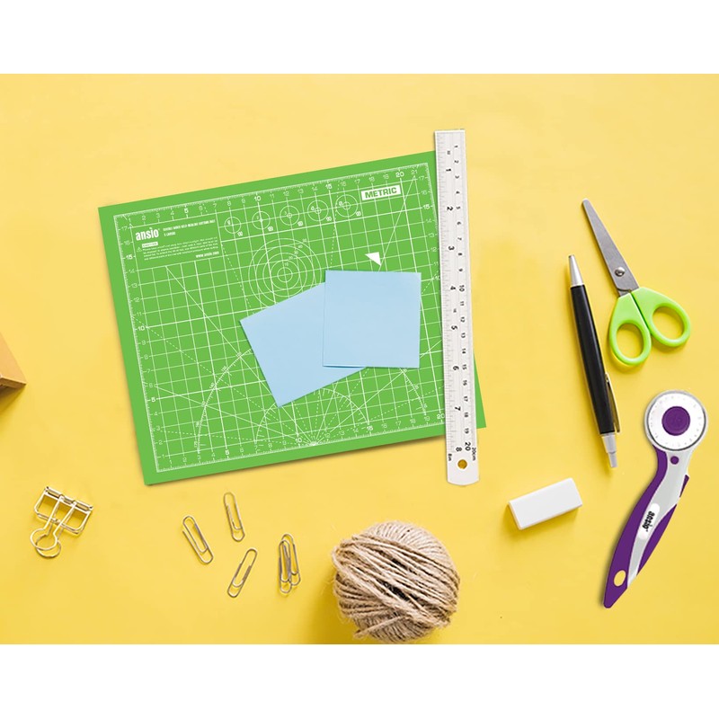ANSIO Craft Cutting Mat Self Healing A5 Double Sided 5