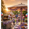 33Ft 4th of July Fluffy Tinsel Garland Patriotic Decorations Indoor